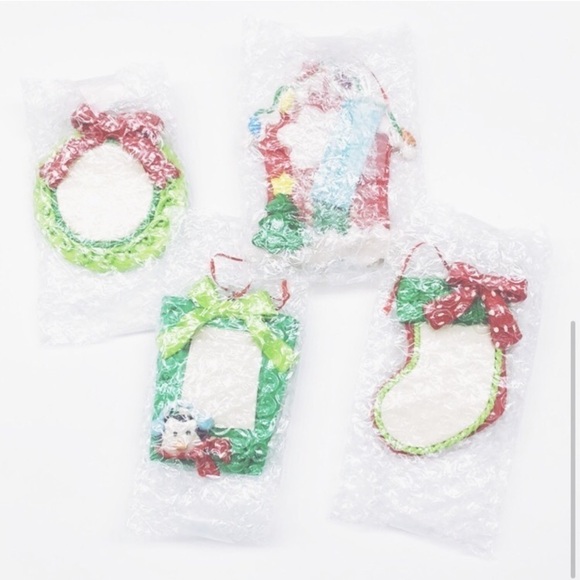 NEW Celebrate It Christmas ornaments set of 4 - Picture 3 of 4